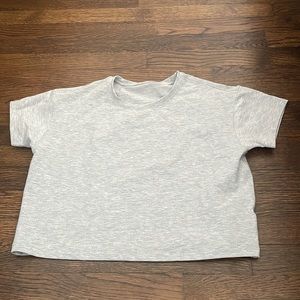 Lululemon Boxy Cropped Tee - Size 4